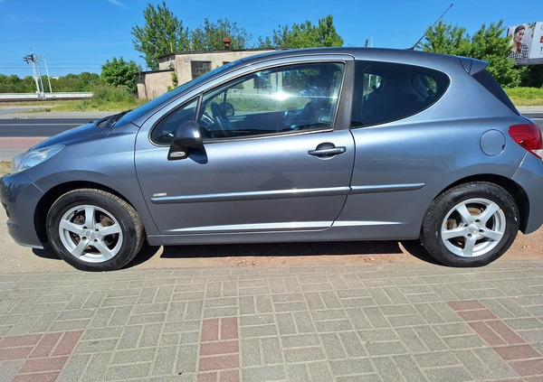 Peugeot 207 cena 12900 przebieg: 203000, rok produkcji 2010 z Trzciel małe 106